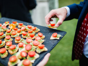 Devon Catering Wedding Breakfast Canapes Our Food Feature Image