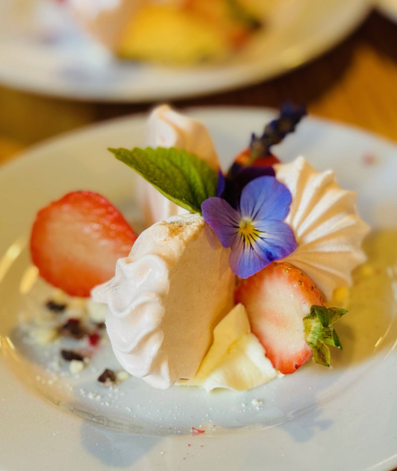 Devon Catering Wedding Desert Close Up