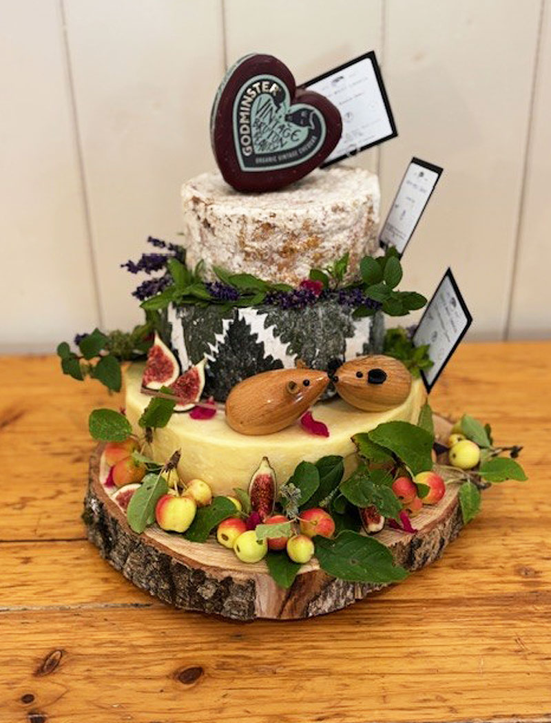 Devon Catering Wedding Breakfast Cheese Cake Selection